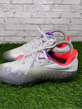 Under Armour Women's Blur Smoke Lace Up Soccer Cleats Multi Size:7.5